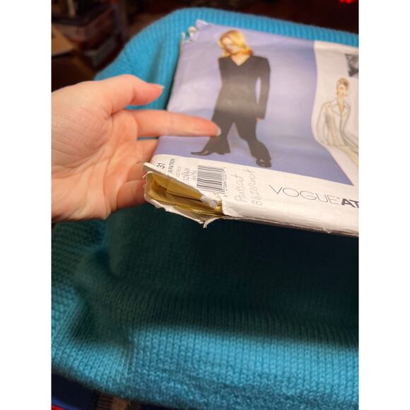 Vogue sewing pattern 1631 suit blazer pants size 12 14 - Picture 3 of 9